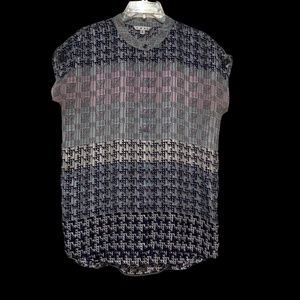 Women’s Cabi #735 Astor Half Button Tunic Sz Sm